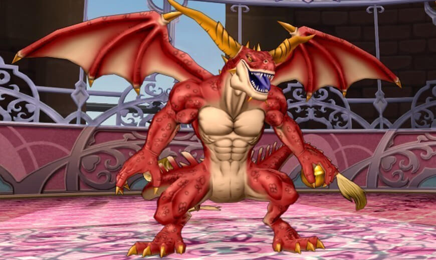 Dragon Quest X - Version 1.4 - Labyrinthe enchanté Dragon Gaïa